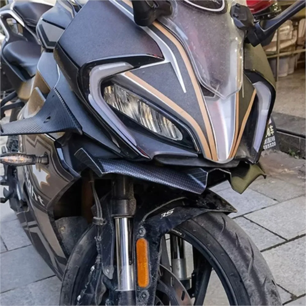 

Аэродинамическое крыло-спойлер для мотоциклов CFMOTO 300SR 250SR 300 250 SR MY22, нижняя защитная накладка, фиксированное ветровое крыло