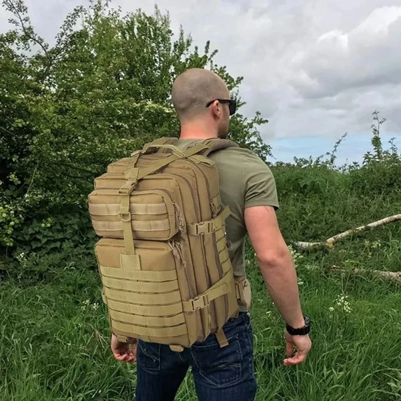 Tactical Outdoor Backpack Big Capacity Army Tactical Men Backpack Military Camouflage Travel Outdoor Hiking Backpacks