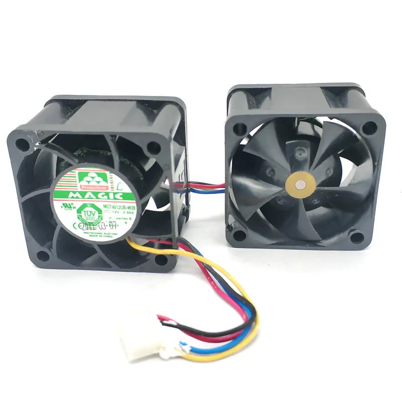 

MGT4012UB-W28 40mm 4cm 4028 DC 12V 0.55A 0.4A Cooling Fan Server Square Fan 40x40x28mm hzdo