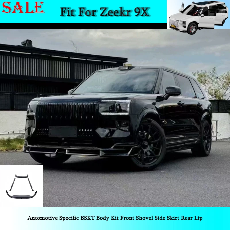 Fit for Zeekr 9X 2025 2026 Automotive Specific BSKT Body Kit Front Shovel Side Skirt Rear Lip Auto Exterior Modification Parts