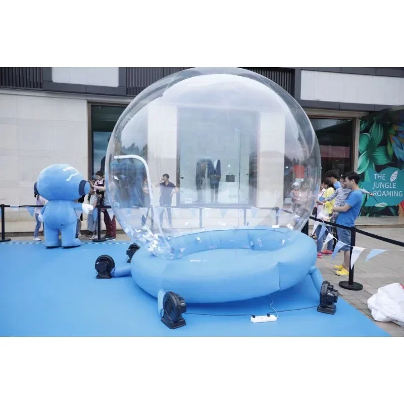 

Round ball money grabbing machine Pneumatic mold Inflatable money grabbing machine Cylindrical transparent money grabbing