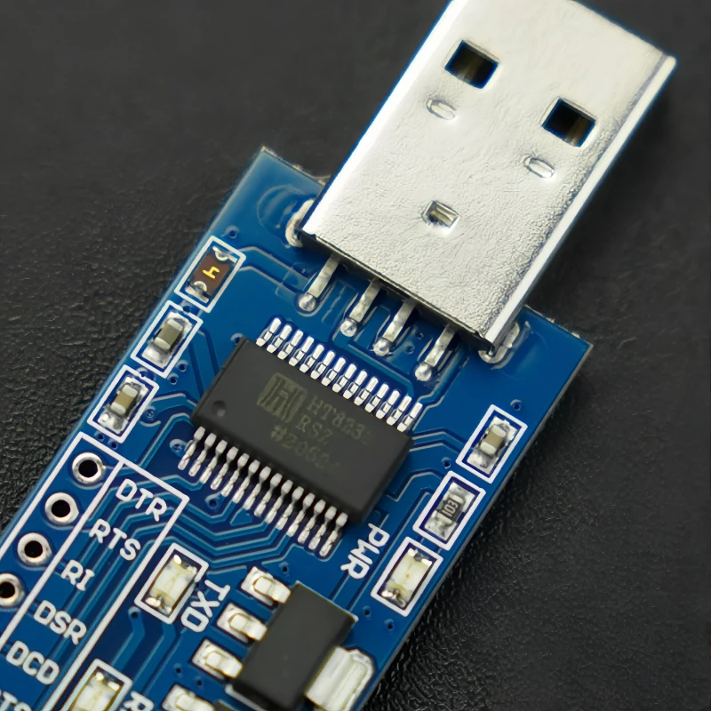 USB to TTL Serial Converter Module 5V 3.3V 1.8V Triple-Level UART for PC Arduino Communication Stable
