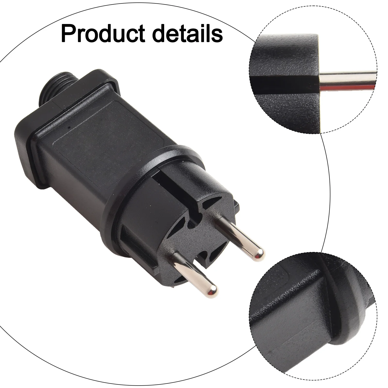 24V Power Adapter for LED Fairy Lights IP44 Rated Transformer Driver with 3 6W Output for Indoor and Outdoor Use