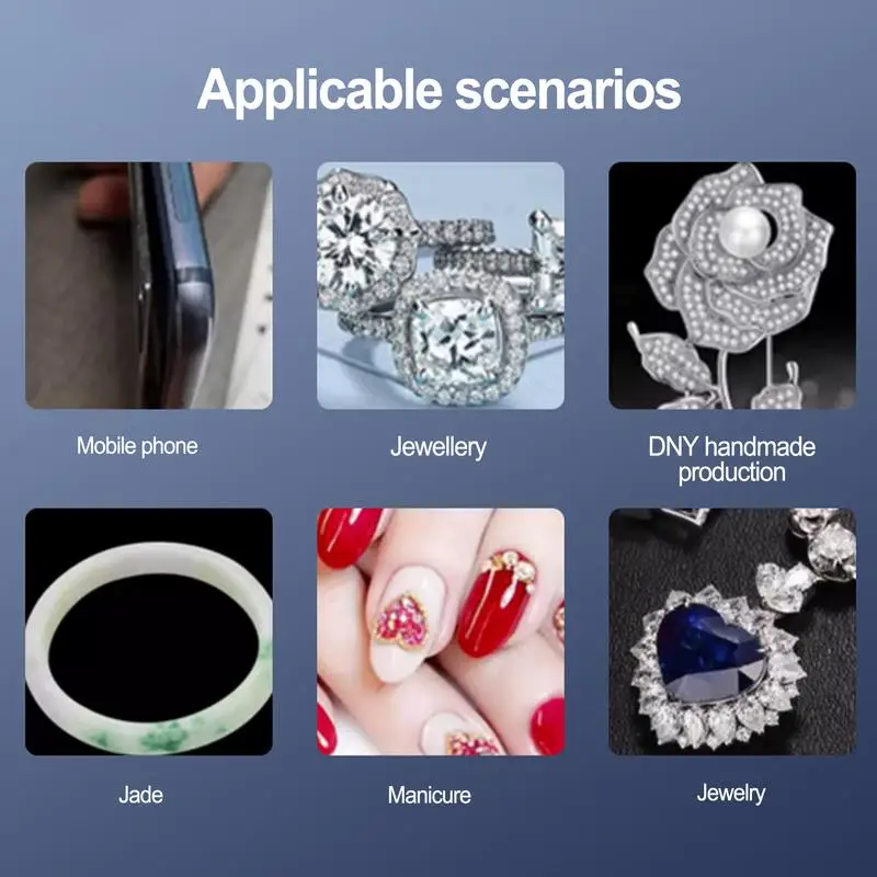Tahan air B7000 berlian imitasi Super perekat perhiasan kerajinan perekat serbaguna perbaikan layar telepon pembuatan perhiasan kaca