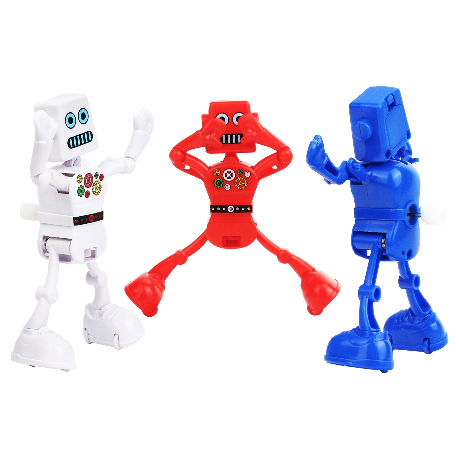 Creative dancing robot winding, swinging, twisting waist chain, children's toy, new and unique