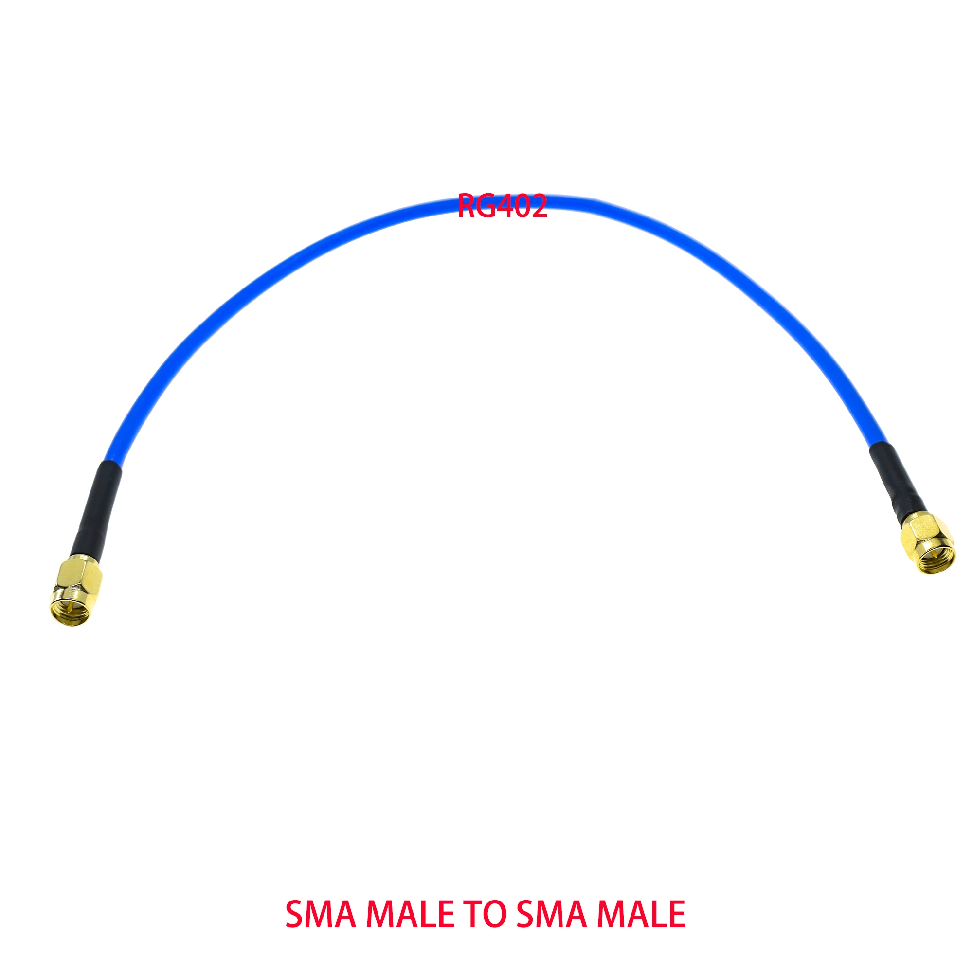 RG316 RG58 RG174 RG142 RG400 RG402 SMA Male To SMA Male Plug Connector RF Coax Coaxial Cable Wire Pigtail Jumper Extension cord