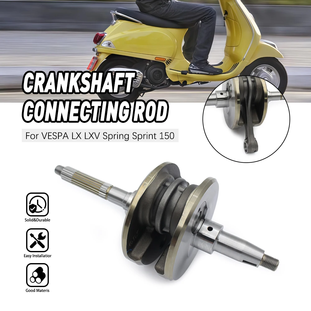 

Motorcycle Parts Premium Engine Crankshaft Connecting Rod For VESPA Spring 150 LX LXV Sprint