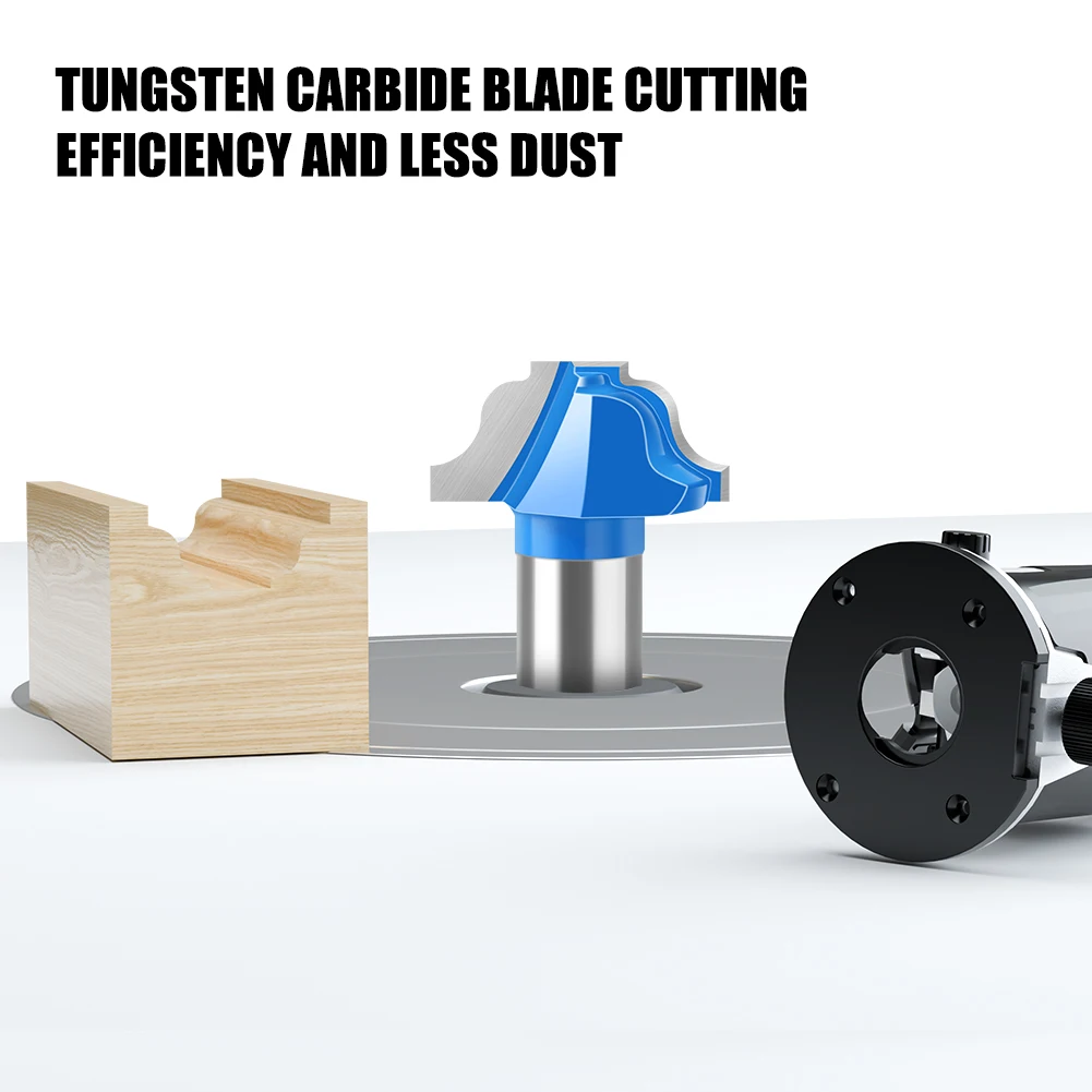 1pc 12mm 1/2 "Schaft Doppel S-typ Linie Router Bit Schrank Tür Panel Form Linie router Bit Trimmen Maschine Fräsen Router Bit