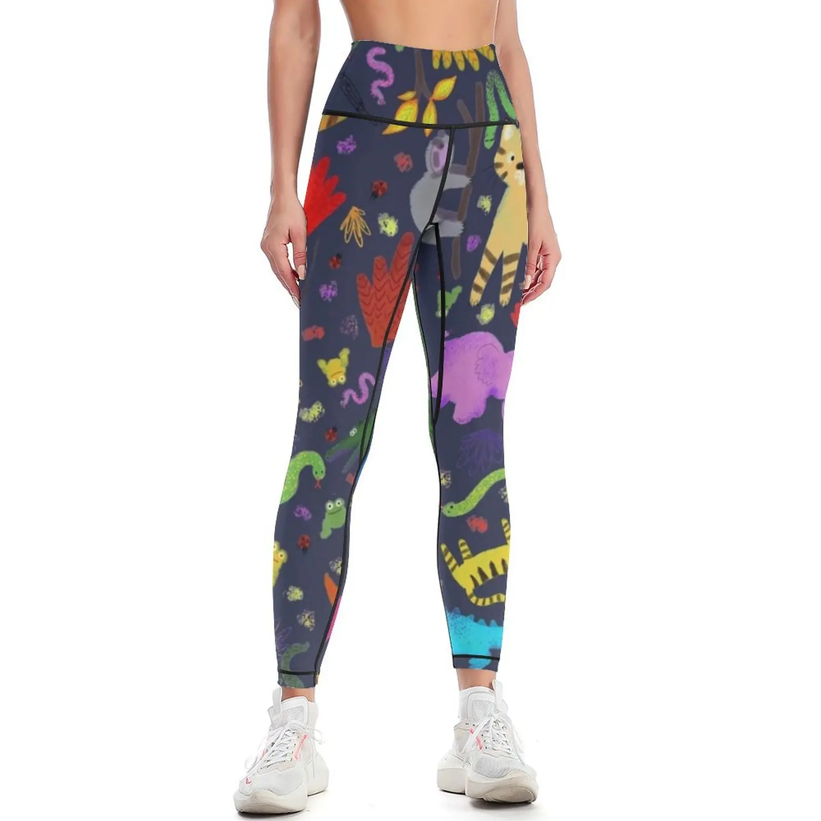 

Jungle Rumble Leggings jogging pants sports tennis for Womens Leggings