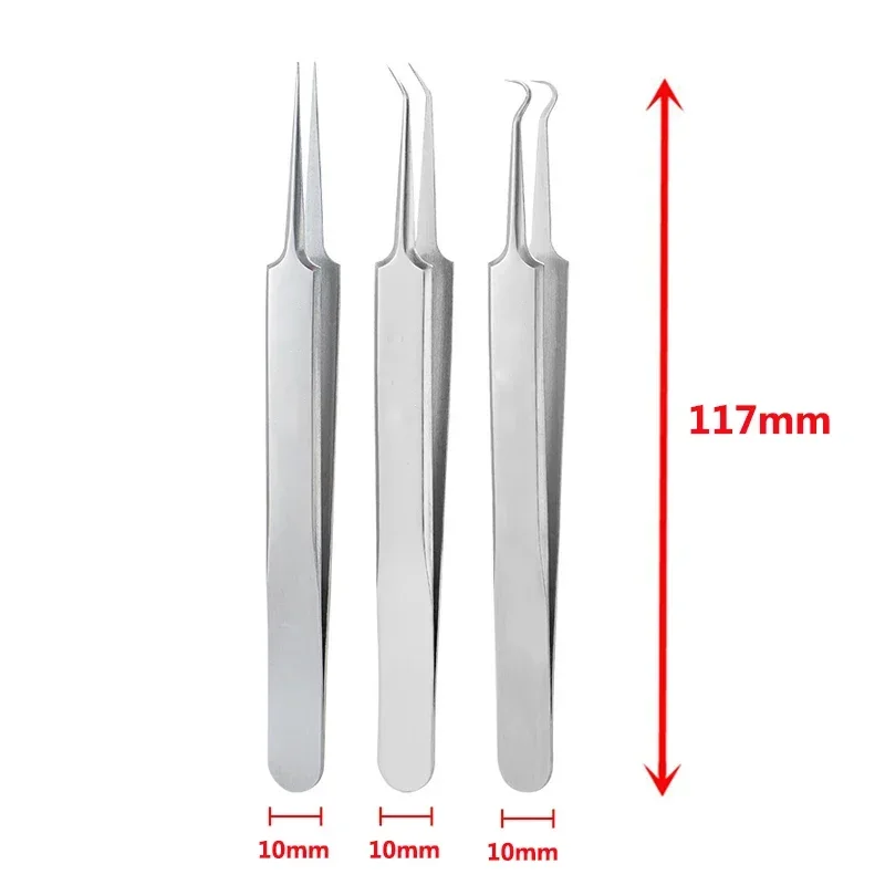 Ultra-fine Cell Pimples Blackhead Clip Tweezers Beauty Salon Special Scraping & Closing Artifact Acne Needle Tool view 6