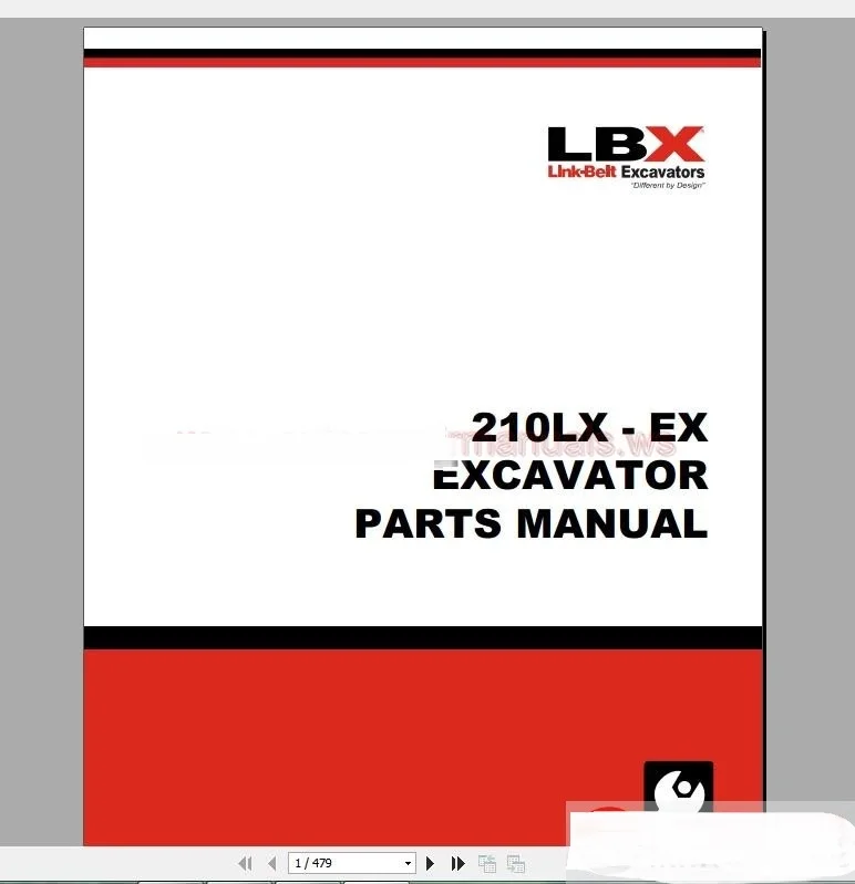 

Linkbelt Full Shop Manual, Part Manual, Schematic Circuit