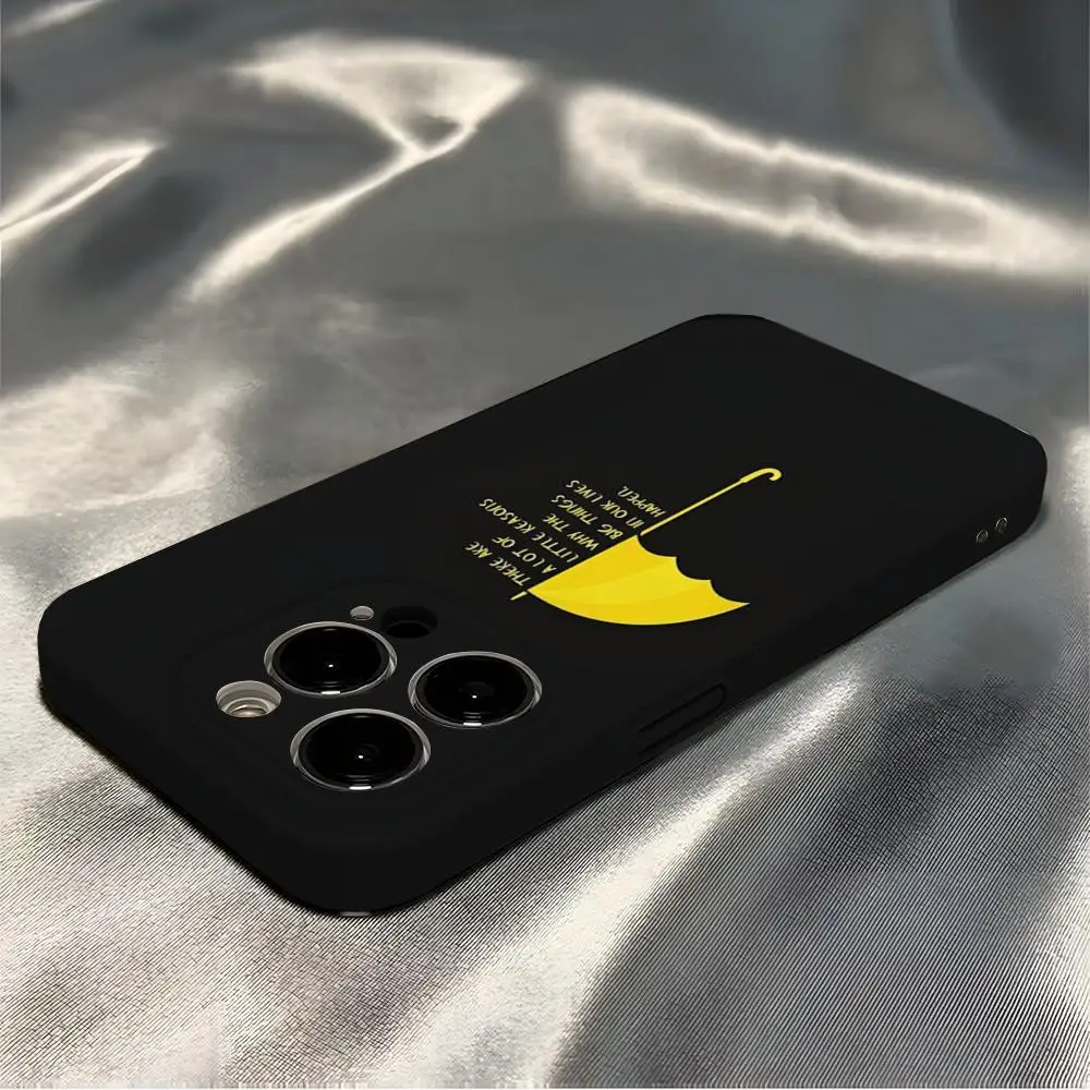 كيف قابلت والدتك Himym جراب هاتف آيفون 16 برو ماكس 15 14 13 12 11 Pro11 Mini 2025 16 لامع HD غطاء الفيلم