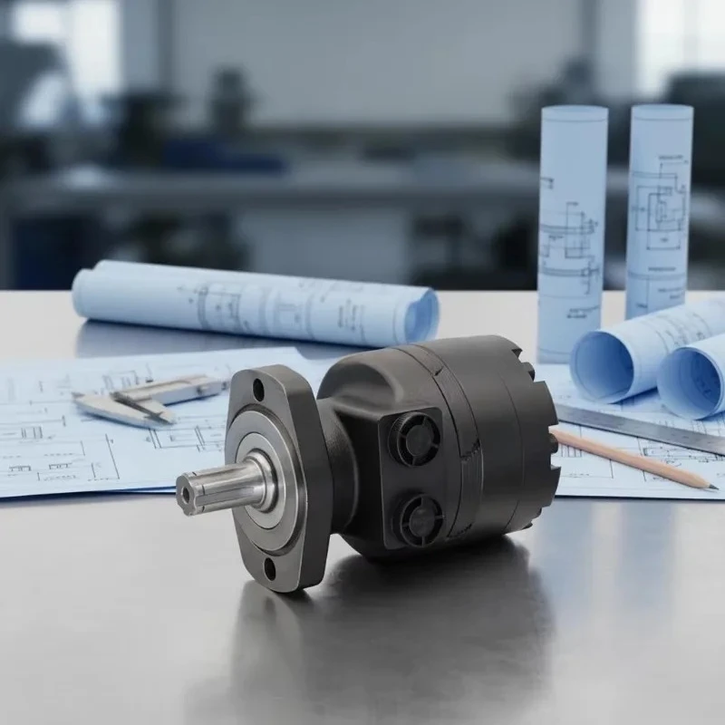 2026-Cast iron High-speed hydraulic track motor for cleaning fishing boats