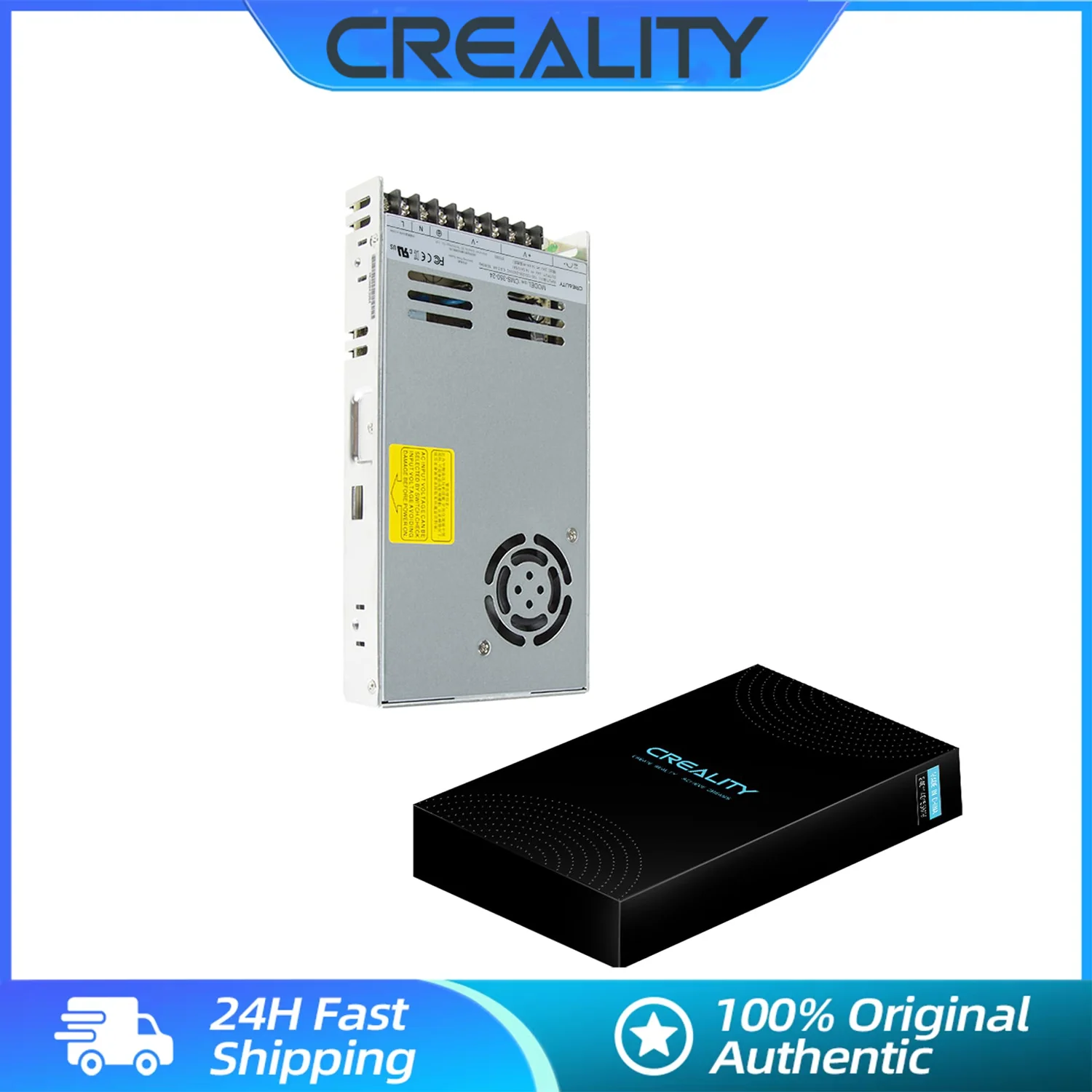 Creality 3D Printer Parts Power Switch Safe 350W Power Supply 24V 14.6A 115/230V For Ender-3 V2/Ender-3 S1/Ender-3 S1 Pro