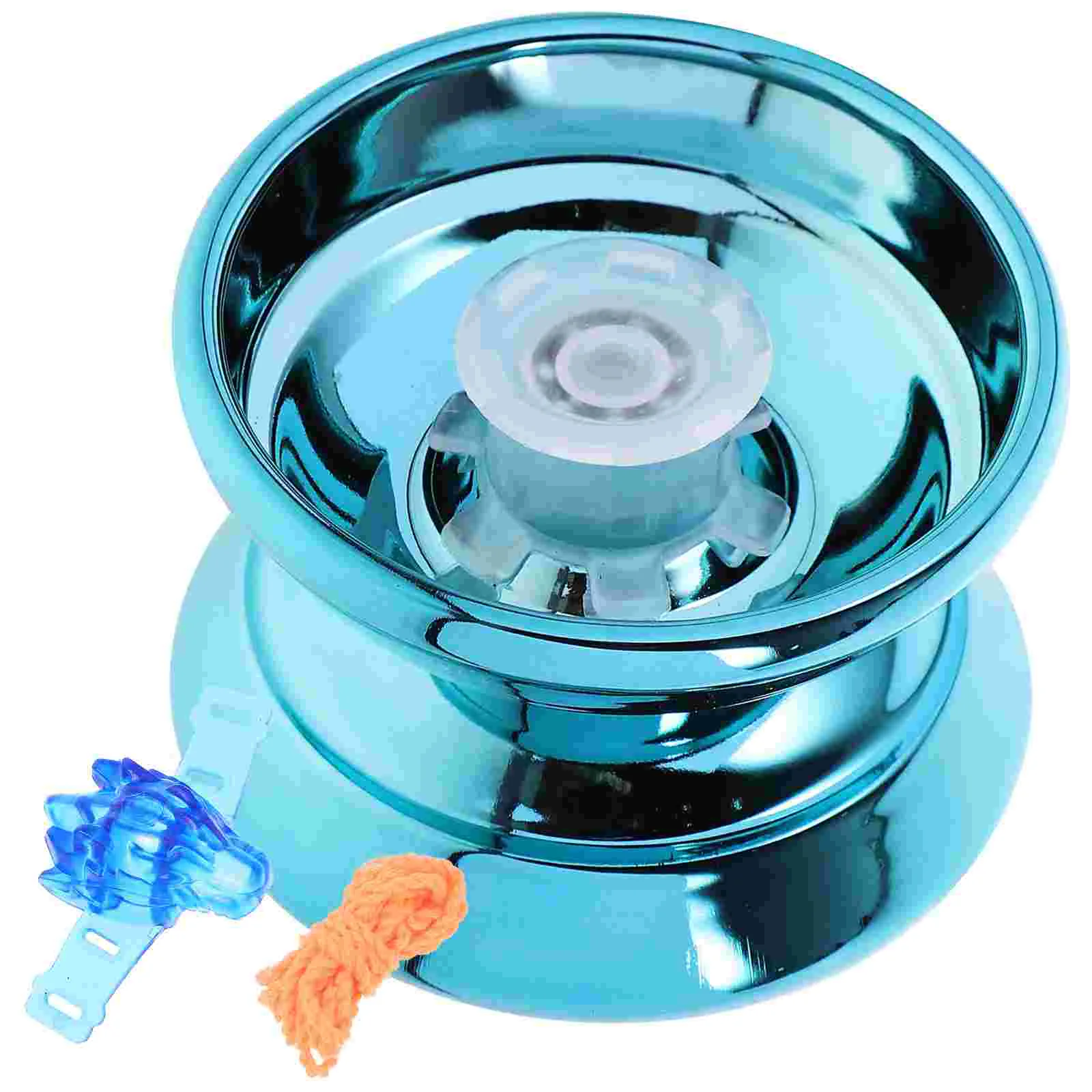 Yo-Yo Toy Alloy Entry Type Dead Sleep Living Competitive Yoyo Balls Toys Metal Yo-yos Blue Child