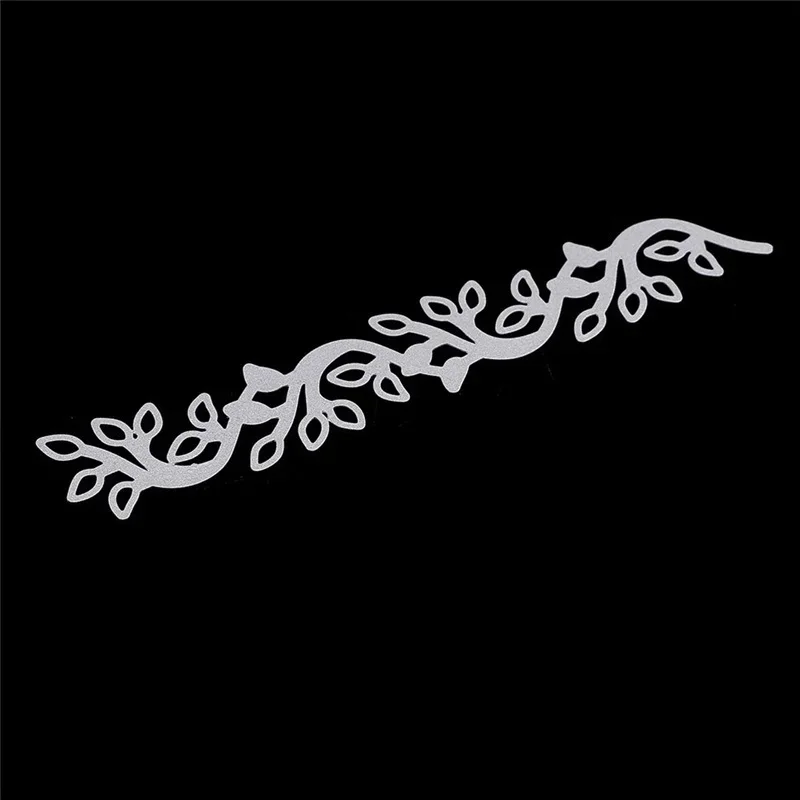 Lace Leaves Decor Metal Cutting Dies Stencil Scrapbooking Embossing Album Stamp   Stencils