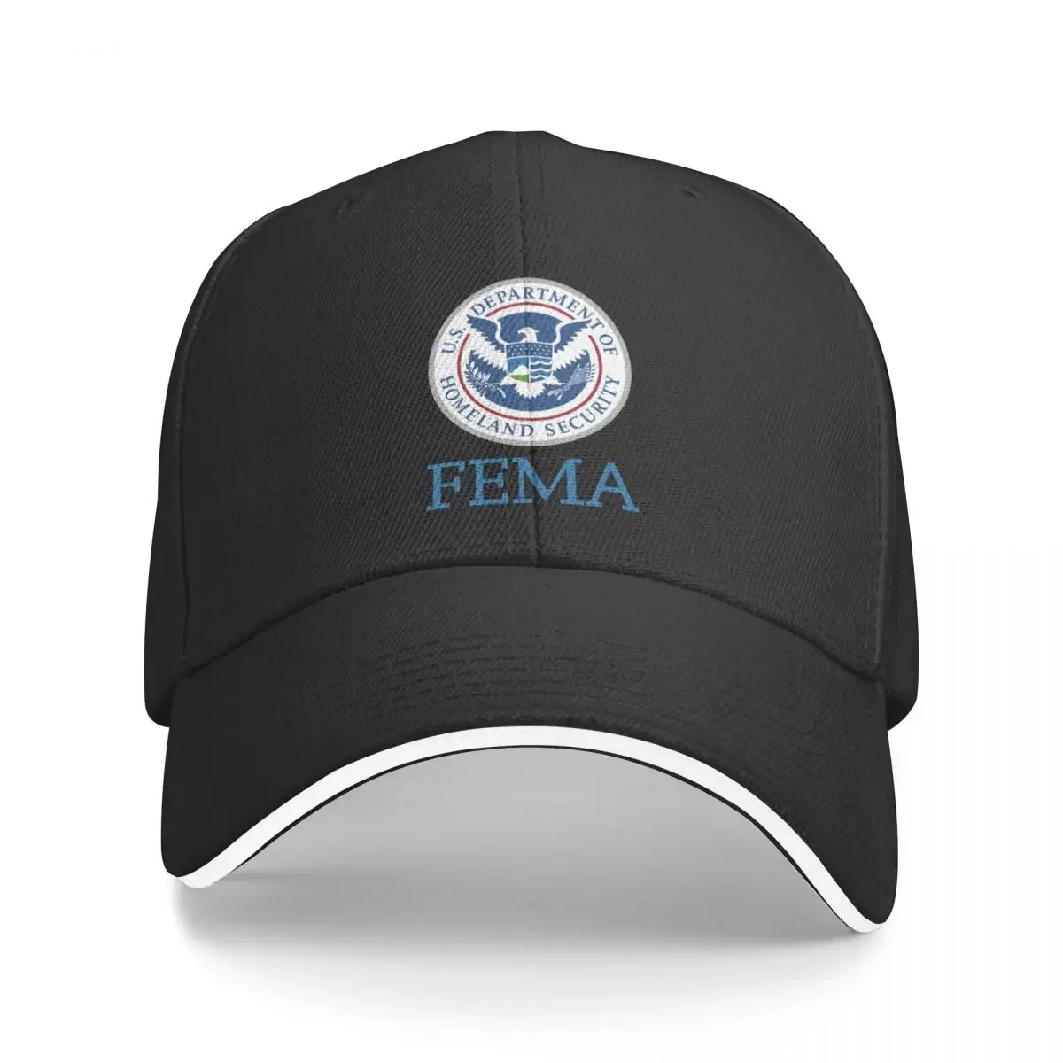 FEMA FEDERAL EMERGENCY MANAGEMENT AGENCY LOGO Baseball Cap funny hat western Hat Luxury Woman Men's