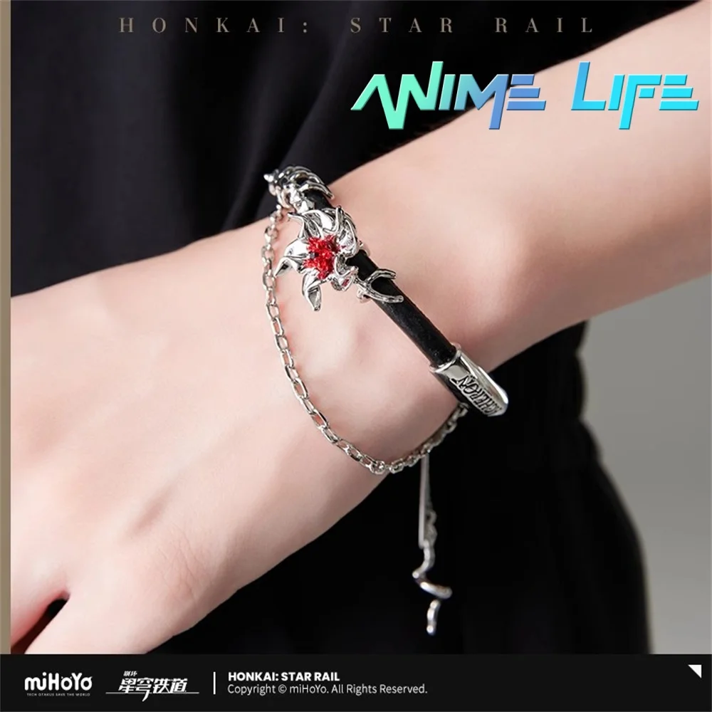 miHoYo Official Game Honkai: Star Rail Raiden Bosenmori Mei Bracelet For Women Men Jewelry Accessories Prop Cosplay Gift