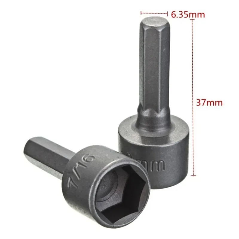 9/14Pcs Hex Socket Sleeve Nozzles Nut Driver Bit Set Hand Tools