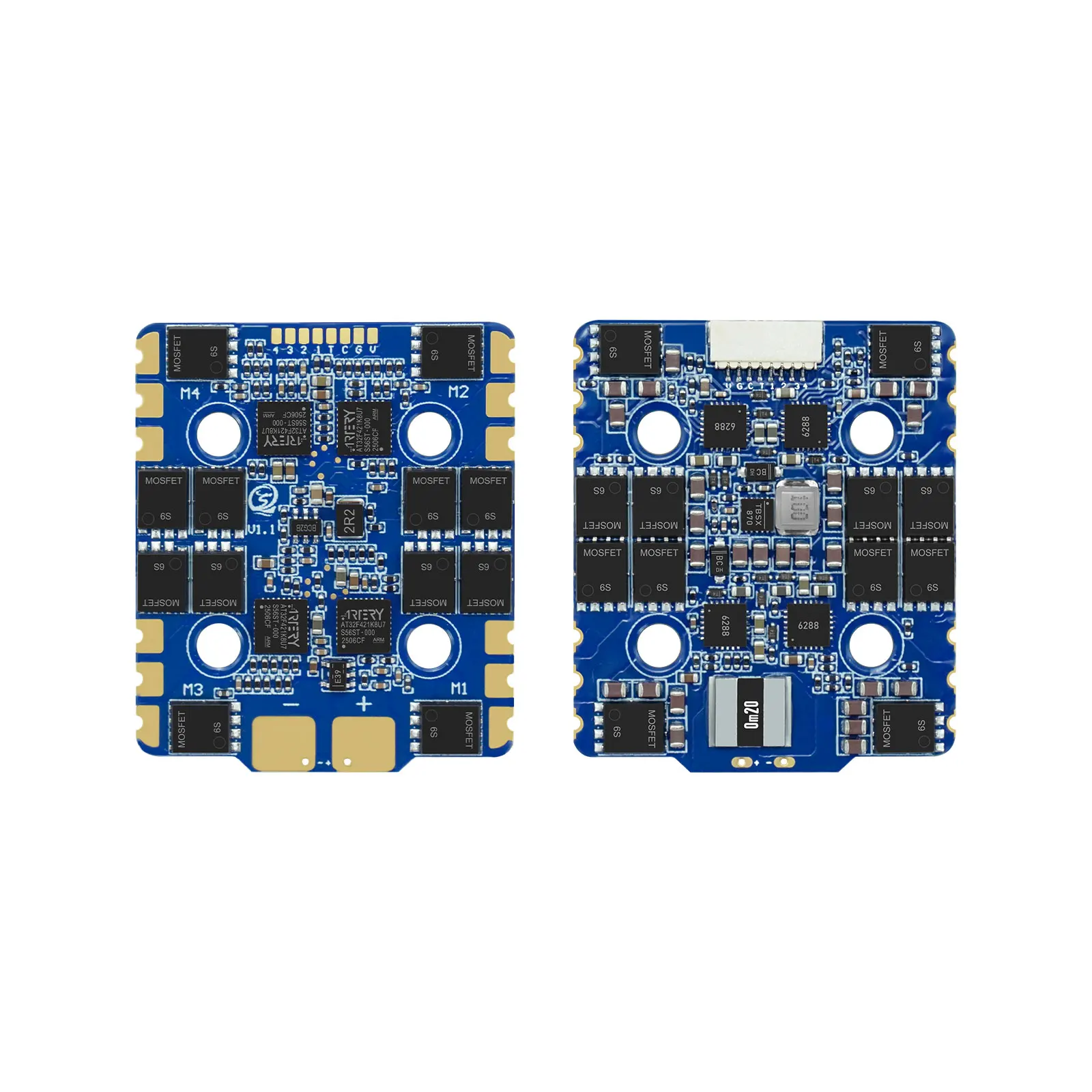 SEQURE Blueson A1 4IN1 ESC 6S 65A | 8S 70A 128KHz Electronic Speed Controller for FPV Drones Racing and Freestyle