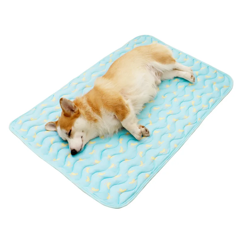 Colchoneta de seda fría para perros pequeños y medianos, transpirable - imagen 4