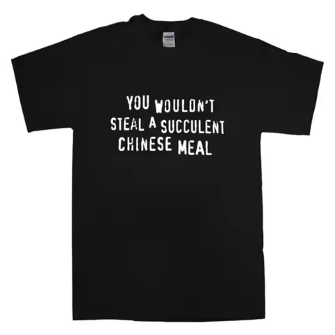 You Wouldn't Steal a Succulent Chinese Meal Funny Meme T-Shirt
