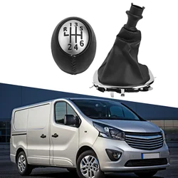 Gear Shift Knob + Cover For Trafic For For Vivaro B For Talento 2014-19 Anti-Scratch Anti-corro-sion Anti-aging Anti-deform High