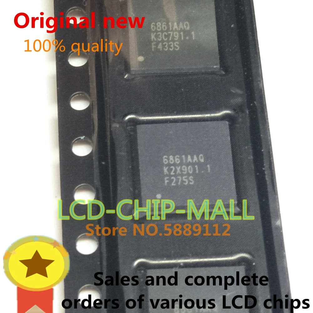 1PCS 6861AAQ 6861 QFN in stock 100%good
