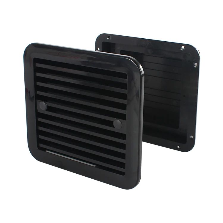 TYTXRV Caravan Accessories 12V Black Uni-directional Strong Wind RV Cooling Vent Fan Motorhome Exhaust Fan