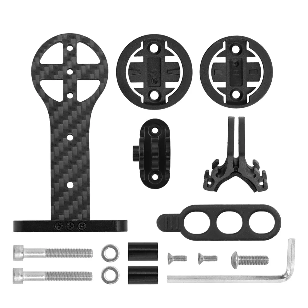 Новинка, подставка для удлинителя из углеродного волокна для горного и дорожного велосипеда с хронографом для удлинителя Garmin, ремешок для сиденья, подвесные аксессуары для камеры