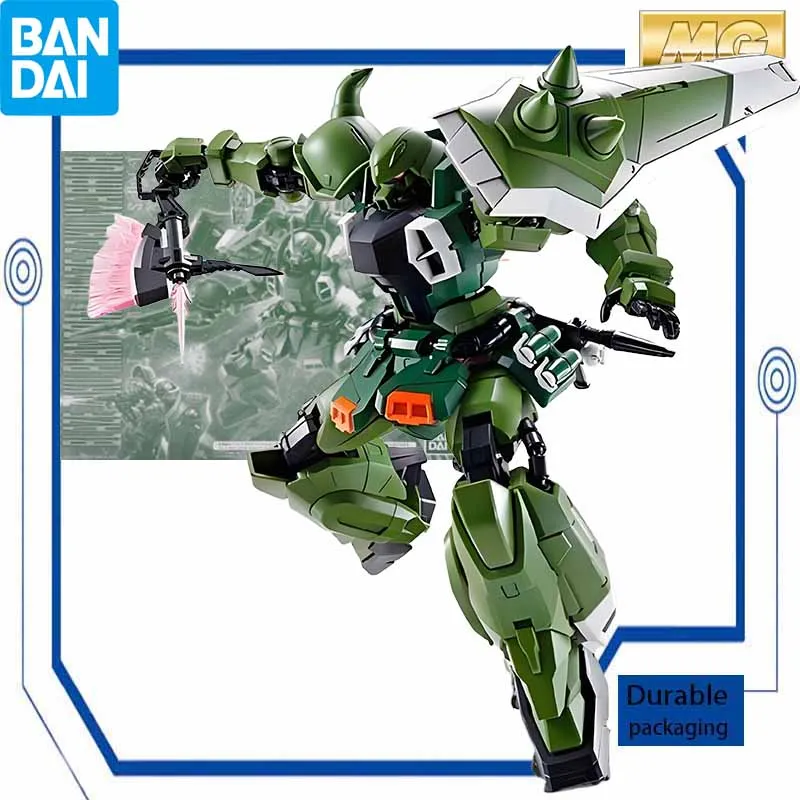 بانداي الأصلي أطقم منمذجة GUNDAM MG 1/100 أنيمي عمل الشكل BLAE ZAKU فانتوم التجمع نموذج اللعب نموذج هدايا للأولاد #4