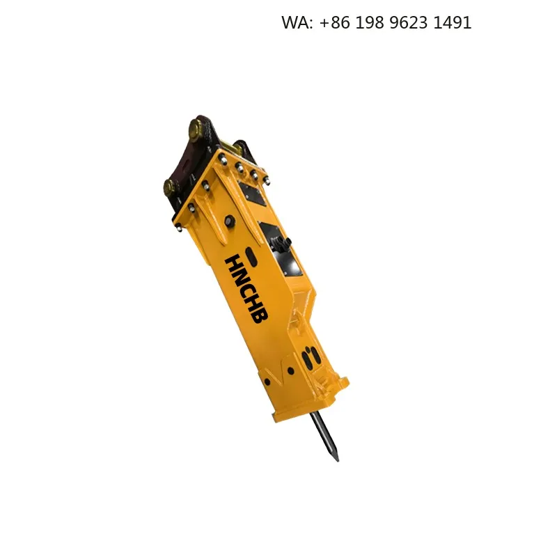 Durable Side Rock Breaker Hammer High Strength Concrete Breaking Tool Small Construction Engineering Site Equipment