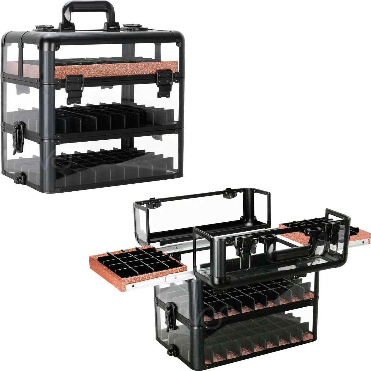 

Professional case Portable large-capacity storage case case Cosmetic bag 2023 new advanced