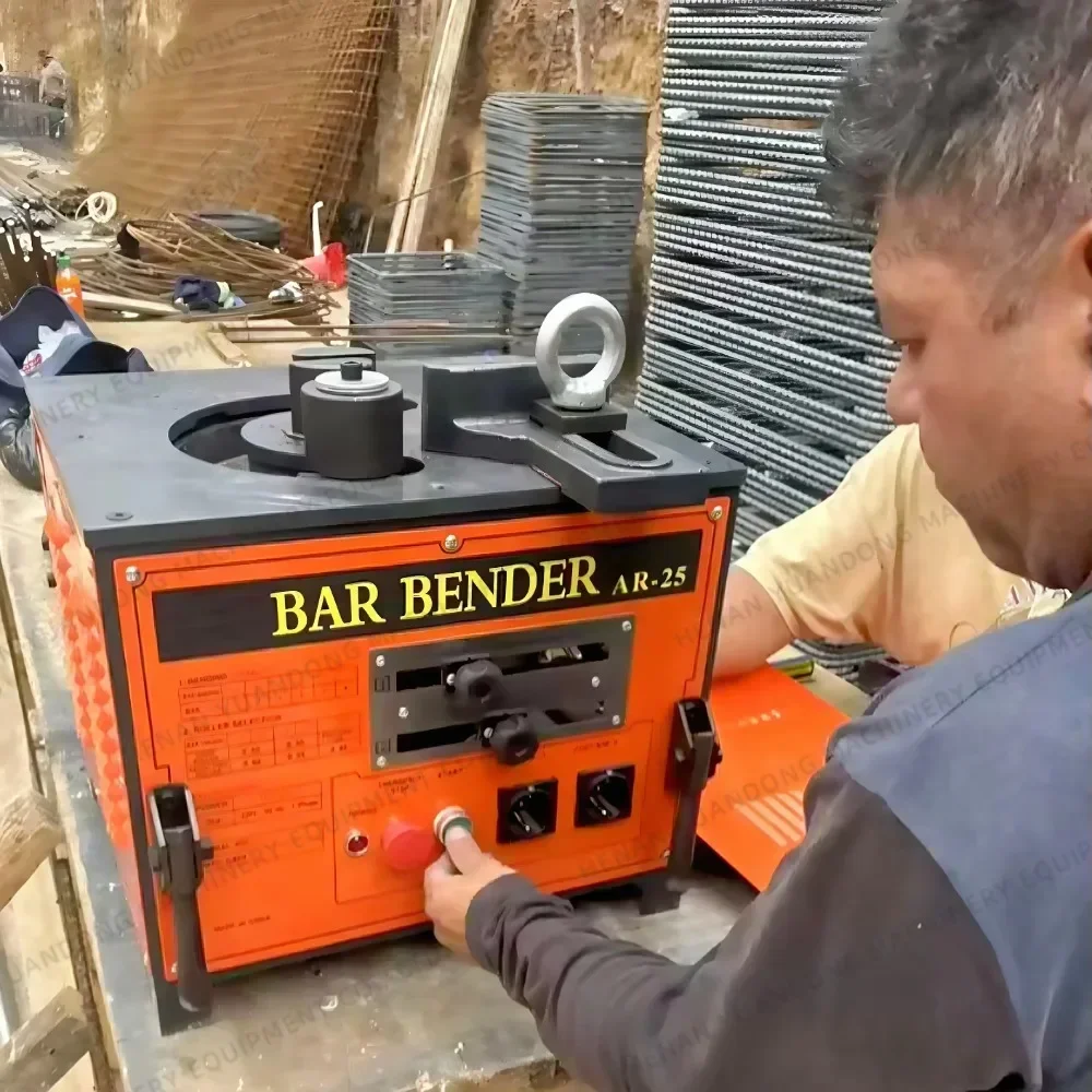 

RB-32 Desktop Rebar Bending Machine Electric Hydraulic Portable Bending Machine