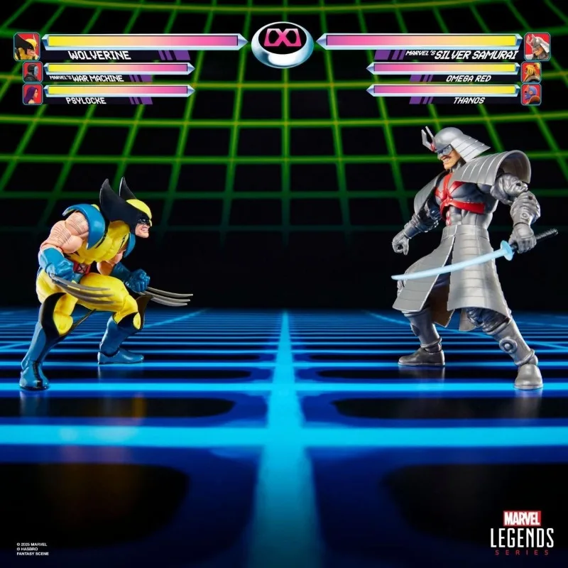 In Stock Hasbro Marvel Legends Anime Game Characters Wolverine Vs Silver Action Figure Model Collect Hobbies Toys Holiday Gift
