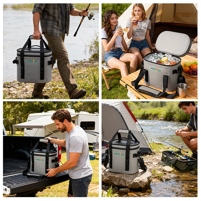 プレミアム8Lソフトクーラーバッグ、気密性・防水性のあるジッ - Outdoor Adventure Hours のレビューと価格