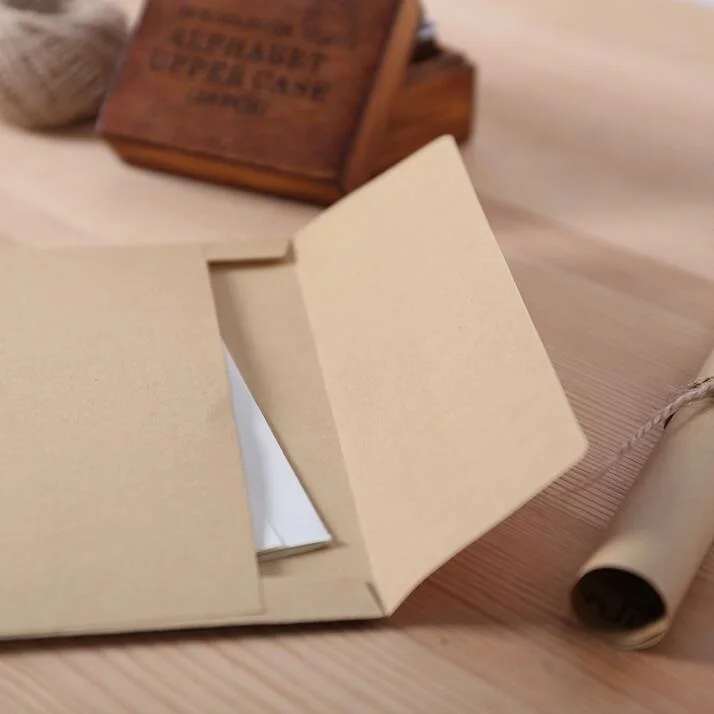 10pcs/lot Vintage Blank kraft paper envelopes DIY Decorative Envelope school office supplies