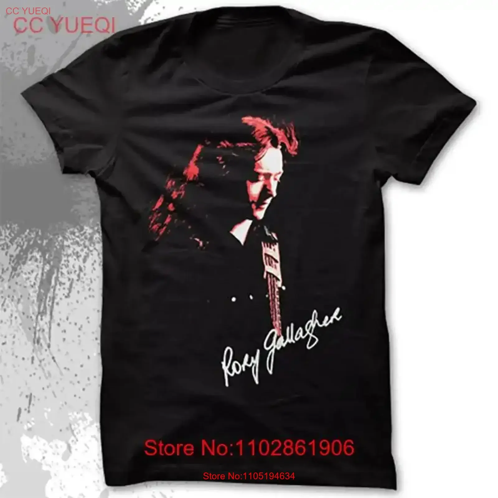 

Rory Gallagher Men T shirt Black All Sizes S 5XL JA06 vintage Washed Casual Top For Everyday Wear Unisex Stretched Stylish