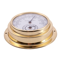 ABYC Thermometer Hygrometer Barometer Watches Clock 2 Whole Set Weather Station Meter