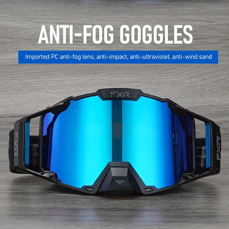 FXR Motocross Goggles Motorcycle Glasses Sunglasses Silicone Anti-slip High Quality Windproof Cycling Racing Goggles