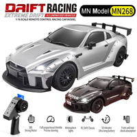 1:16 Full Scale MN 268 Remote Control Car Drift Racing 2.4G High Speed Vehicle Sports Trucks Race Cars Model Toy Kids Adult Gift