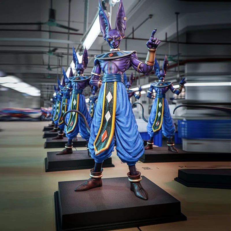 Jt Statue Dragon Ball Z Beerus Figure 53cm/20.87inch Super God Of Destruction Beerus Action Figures Collection Mode Toys Gifts