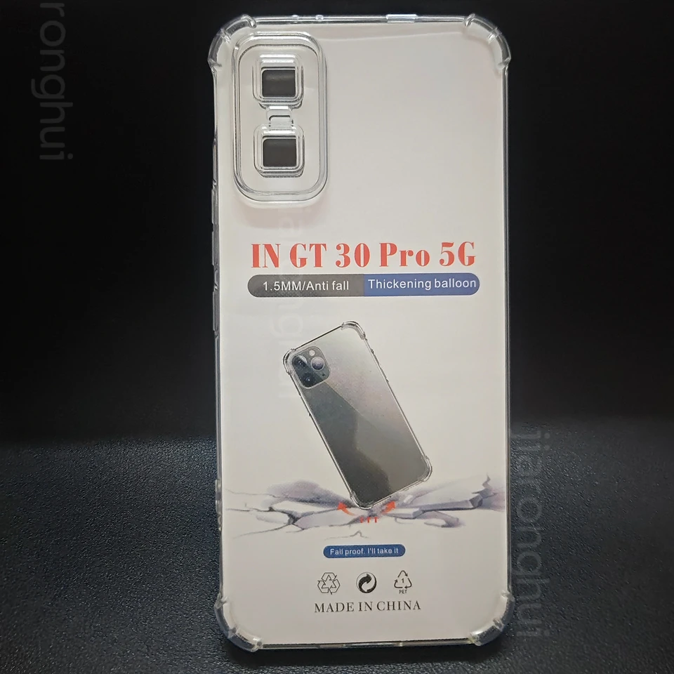 Transparent Phone Case for Infinix GT 30 Pro Soft TPU Silicone for