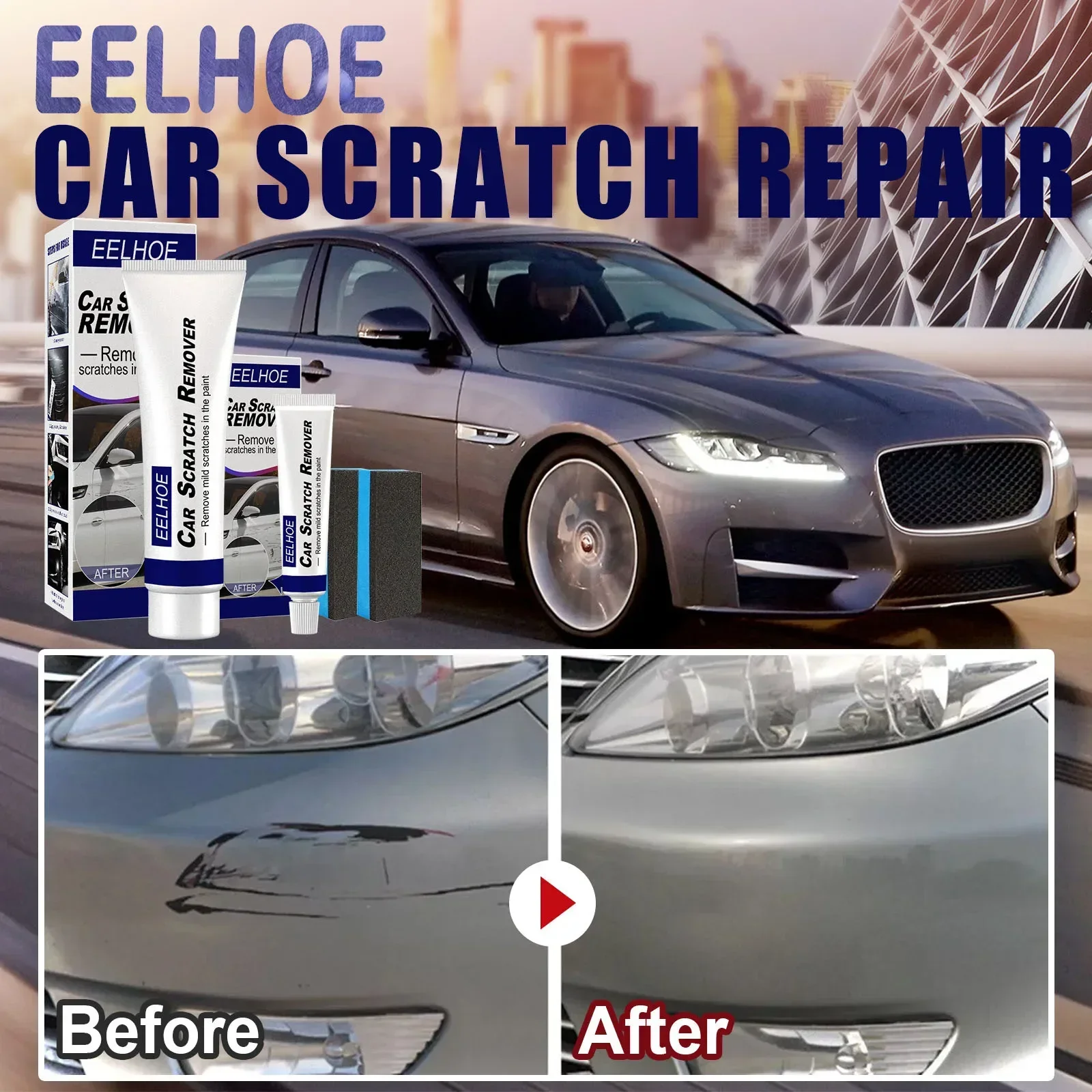 Car Scratch Remover Scratches Repair Polishing Auto Body Compound Anti Scratch Wax Auto Polishes Care Repair Tool