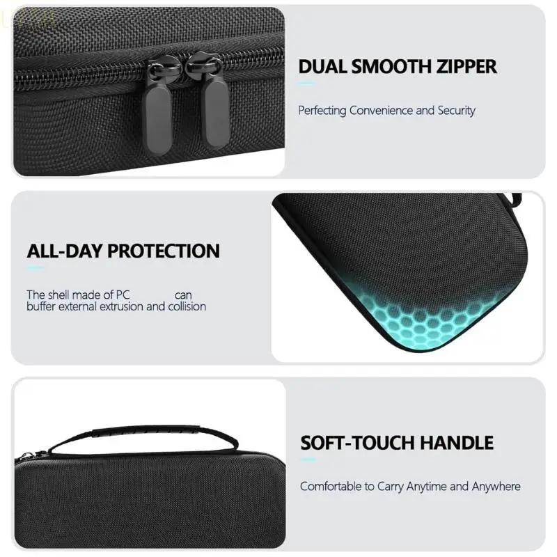 

U75B Gaming Protective Cover Pack Shockproof Storage Case Joystick Caps Set for NSW2