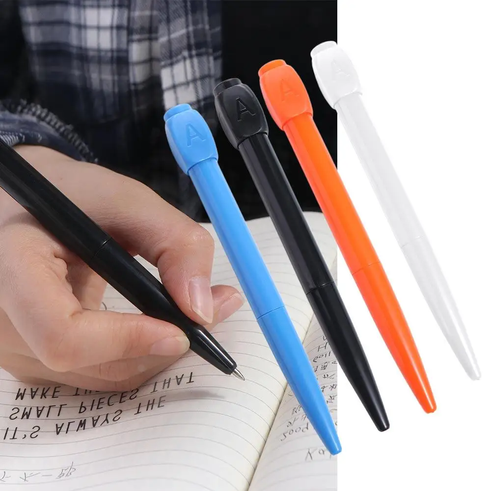 Novelty ABCD Select Answer Pen Kill Time Toys Writing Rotatable Gel Pen Difficult 0.5mm Rotary Neutral Pen Stationery