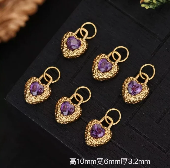 18K Real Gold Penda…