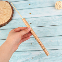 1PC Bamboo Bird Whistle Flute Mini Music Rhythm Sound Lark Toy for Kids-Eco-Friendly Musical Instrument Holiday Gift Whistling T