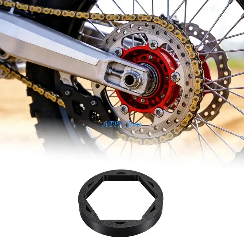 

U13C Off Road Motorbike Accessories Motorcycle Chain Protector Cap Chain Anti Collision Cushion Easy Installation