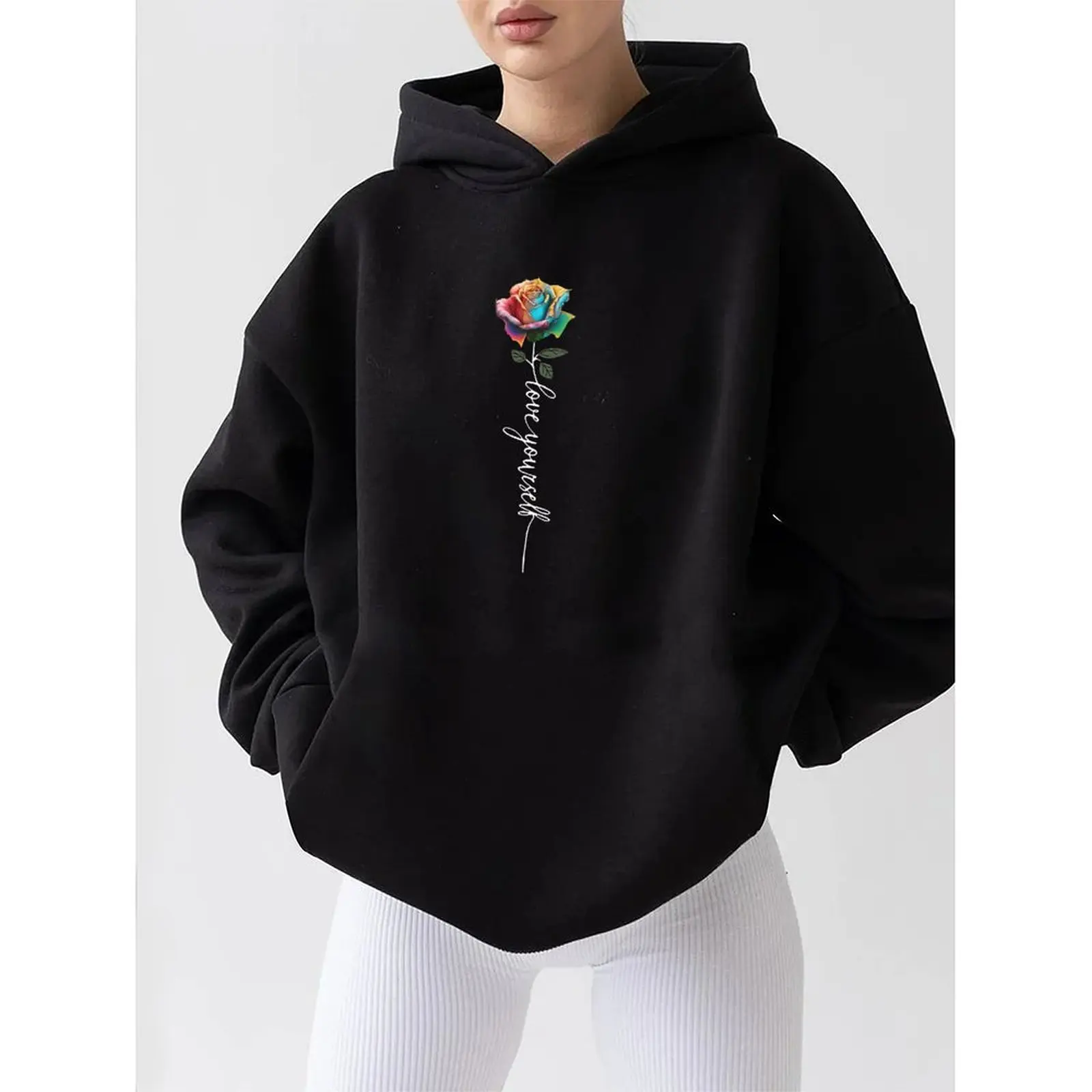 

Woman Sweatshirts Sweater Hoodie & Sweatshirt New Products Winter Casual Printed Comfortable Fabric Pullover Y2k Outdoor Clothes